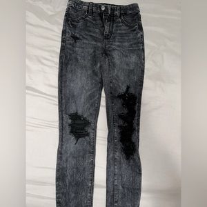American Eagle Black Skinny Jeans